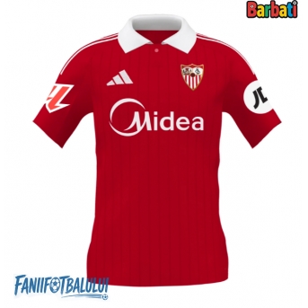 Sevilla Tricou Fotbal Replică 2025-26 Barbati Deplasare
